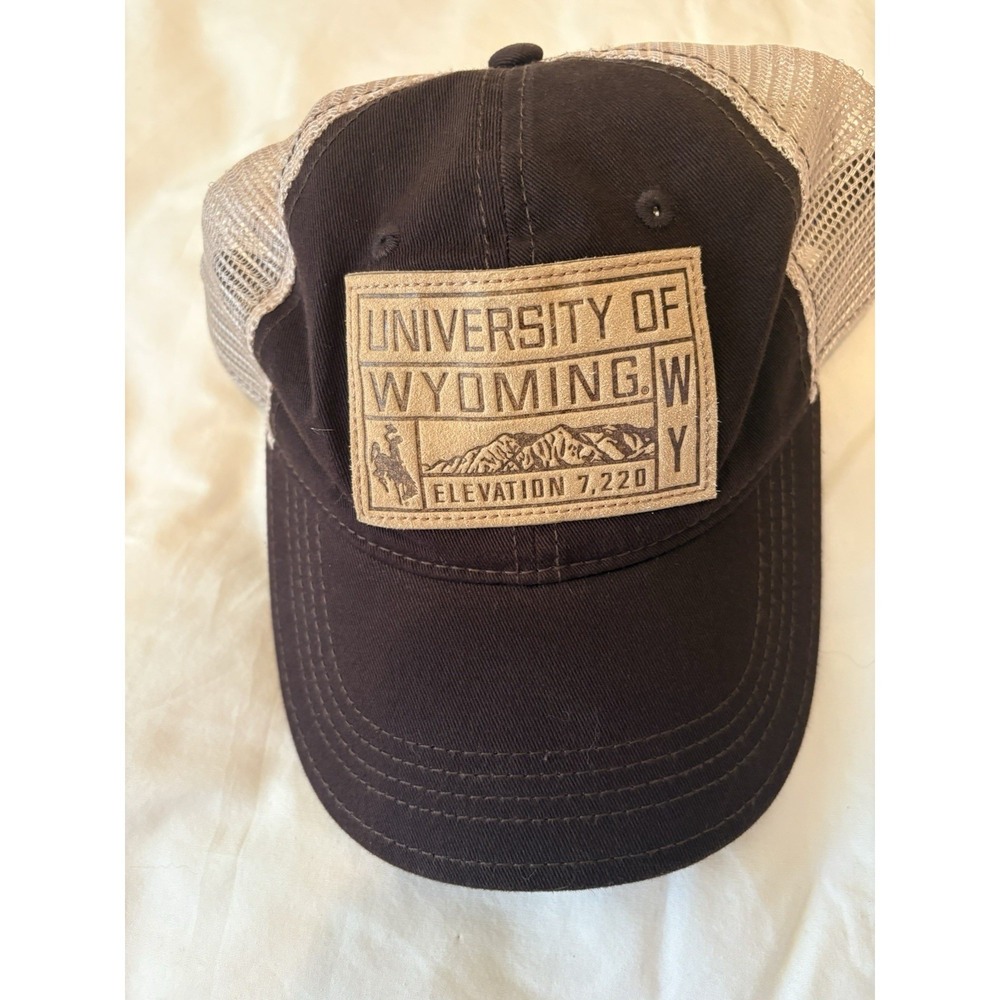 Champion University of Wyoming Cowboys Trucker Hat Brown Snapback Elevation 7220 - Picture 4 of 8